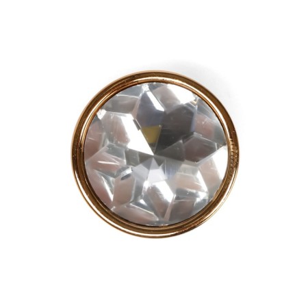 Handle button Cappio PK112, D = 30 mm, plastic, color gold-2