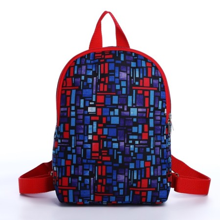 Baby backpack on lightning, blue color-2