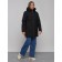 Winter jacket, size 42, black color