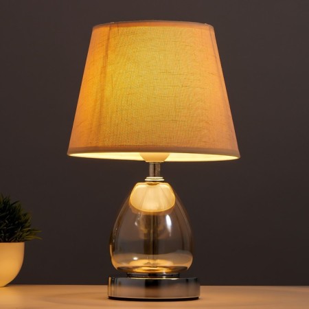 Table lamp 16712/1 E27 40W chrome 22x22x32 cm Risalux-1