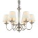 Suspended chandelier Perla E14 240W