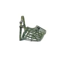 Plastic muzzle No. 6, 31 cm (German shepherd), khaki/camouflage