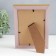 Photo frame Plastic 10x15 cm "Enemy stripes" white with gold stroke 18x13 cm