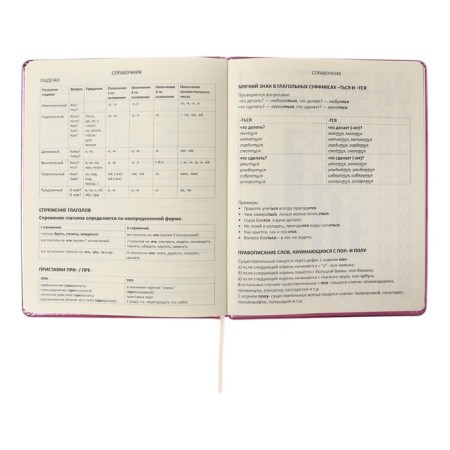 Universal diary for grade 1-11 Smart Thoughts, hard cover, artificial leather, foam rubber, silkography, lies, 80 g/m2-9