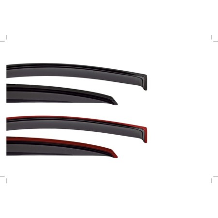 Mazda CX5 windows deflectors, 2017-, Dark