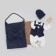 Kinderlitto “Young gentleman” discharge kit, 4 items, height 50-56 cm, dark blue color