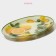 Glass Serving Oval Dolce "Dolce", 24.5 × 15 × 2 cm