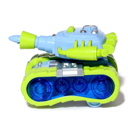 The "Destroyer" tank, shoots, works from batteries, light and sound effects mix-1