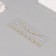 Sticker Plastic Rhocker "Choker from Stars" gold 11.6x18 cm