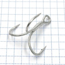 The hook KOI 6066. Size 1 int, MT color, tee, 10 pcs.