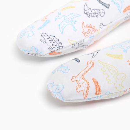 Children's sliders, white/dino color, height 86cm-2