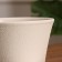 Flower pot "Siena" white 0.8 liters