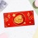Money envelope "Universal" coins, burgundy background, 16x8 cm
