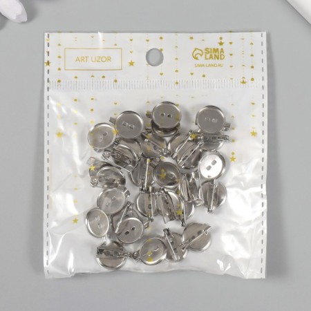 The basis for creativity Metal "Bulavka icon" set 30 pcs 1x1x0.6 cm-3