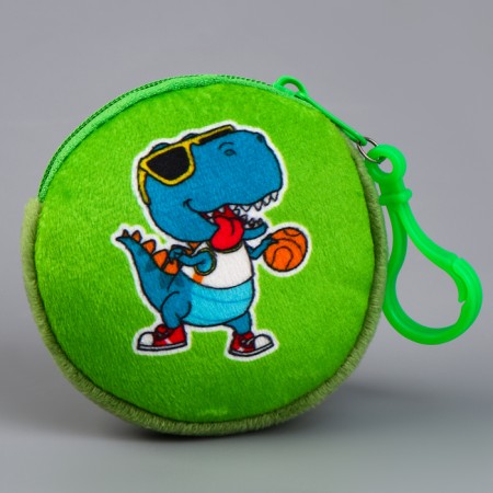 A children's wallet for a boy in a dinosaurus showbox, plush, color mix-2
