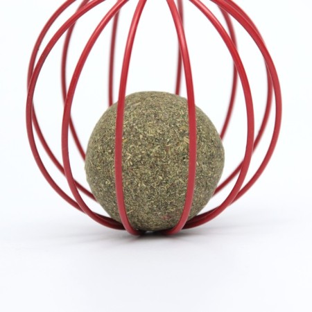 Ball for cats from pressed cat "mint in a ball"-4
