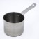 Bucket, 650 ml, d = 12 cm, stainless steel, with a measured scale, metal handle