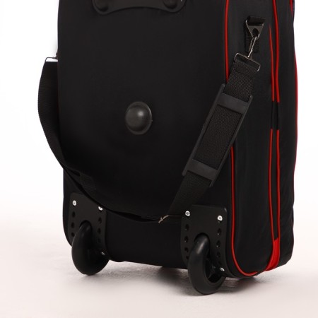 Baby suitcase 32 l (s), Sacvoyage, lightning department, black/red color-4