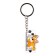 Keychain ruler for keys “love cannot be measured”, 2.4 x 10 cm