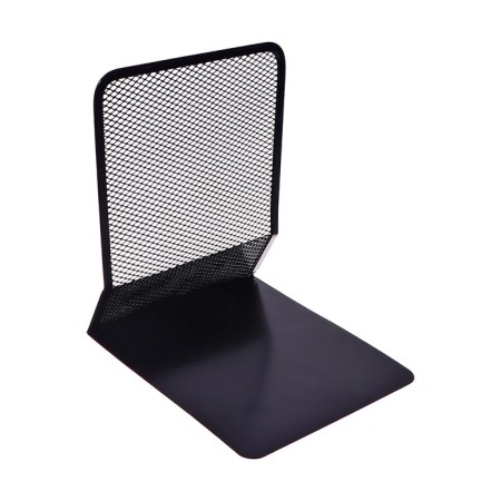 Holder (limiter) Book stand, metal, black 16.8x15.1 cm-1