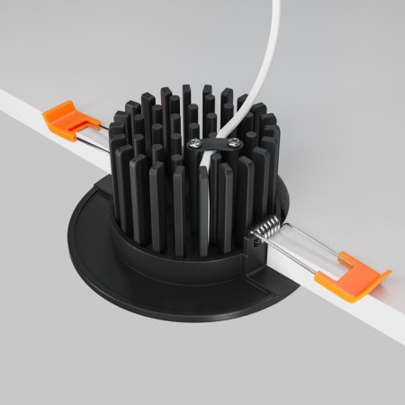 The built-in lamp Technical DL038-2-L7B4K, LED, 7 W, 90x90x45 mm, 500 lm, 4000k, black-5