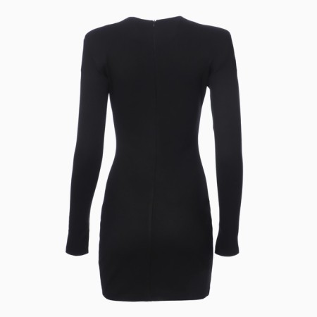 Women's dress, black color, size 44-8
