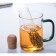 Glass filter for brewing tea, 15.5 x 3 cm