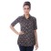 Female blouse, size 44, blue color