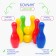 Bowling Children's Color, Set: 6 Kagley 21 x 7 cm, 2 goals D-6.5 cm