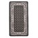Eco carpet, rectangular, 80x150 cm, 100% polypropylene, jute