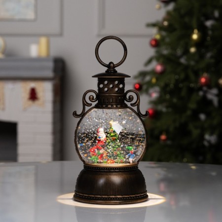Figure LED "Fairytale Dwarves", 20x10.5 cm, music, aah3, USB, glow warm white