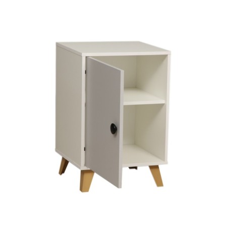 Tumba "Artis" 69.04, 472 × 398 × 700 mm, white / gray color-1