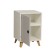 Tumba "Artis" 69.04, 472 × 398 × 700 mm, white / gray color