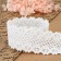 Knitted lace, 45 mm × 10 ± 1 m, white color