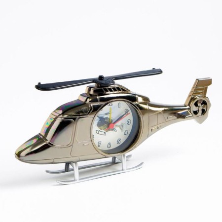 Clock - Helpot Woodpecker, discrete move, dial d -6.5 cm, 11.5 x 27 cm, aa-1