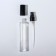 A bottle for storage, with a spray, 10 ml, black color