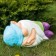 Garden Figure "Dwarf Sonya" Blue, 38x28x21cm