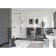 Vegas wall tiles Black relief 25x75 (in package 1.12 m2)