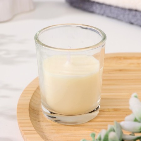 Aromatic candle in glass 5x6cm, sandalwood-1