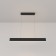 Squirry of suspended Technical P010PL-L23B, LED, 23W, 91x4x8 cm, 800lm, black color