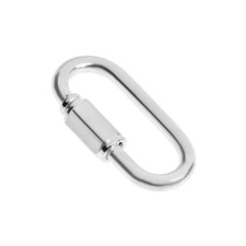 Carabiner of the screw tundra Krep, M3.5, galvanized, 1 pc.