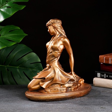 Figure "Girl Spring" Bronze, 31x20x33cm-3