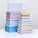 A set of boxes 10 in 1 "Azure", 30.5 x 20 x 13 - 12 x 6.5 x 4 cm
