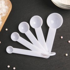 A set of measured spoons of the deed, 5 pcs: 1.25/2.5/5/7.5/15 ml, color mix