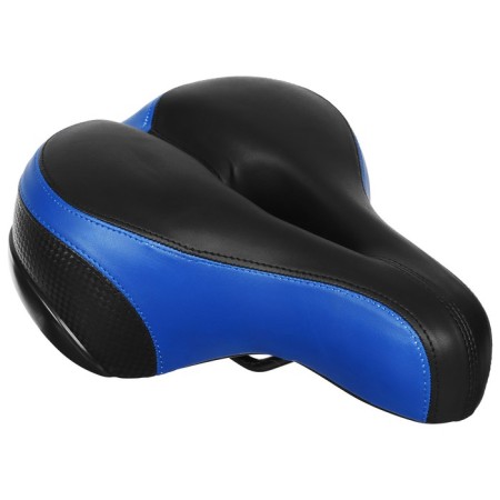 Dream Bike Comfort saddle, blue color-1