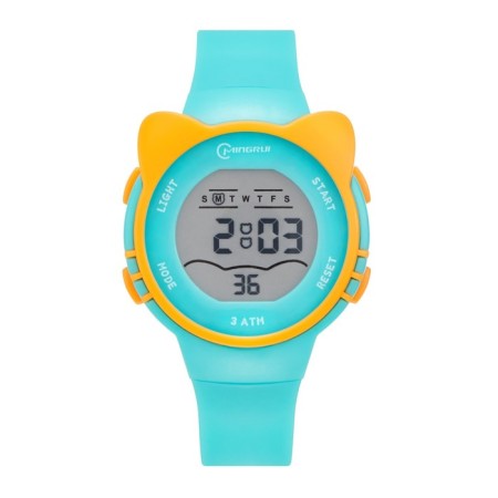 Watch of Berrier Electronic, D-3.8 cm, alarm clock, calendar, strap L-22CM, 3ATM-1