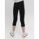 Pants for girls, height 128 cm, black color