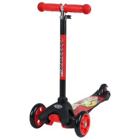 Graffiti Drive, Pu 110/75 mm, ABEC 7 wheels, red color-1