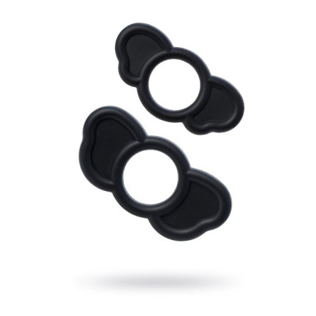 A set of erection rings ElePhant Rings, silicone, black color