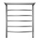 Terminus heated towel rail "Classic" P6, 500x650 mm, chrome